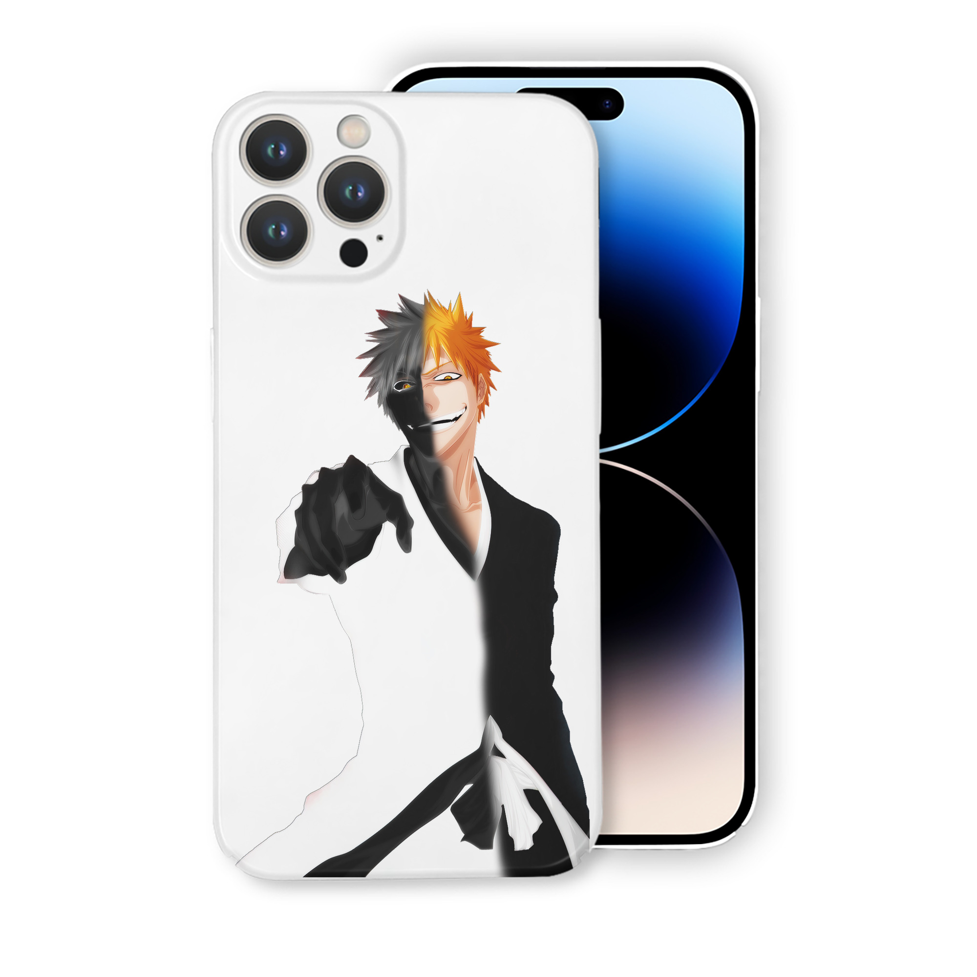 ブリーチ 黒崎一護（くろさき いちご）BLEACH Kurosaki Ichigo 【iPhone 14シリーズ対応】ハードケース